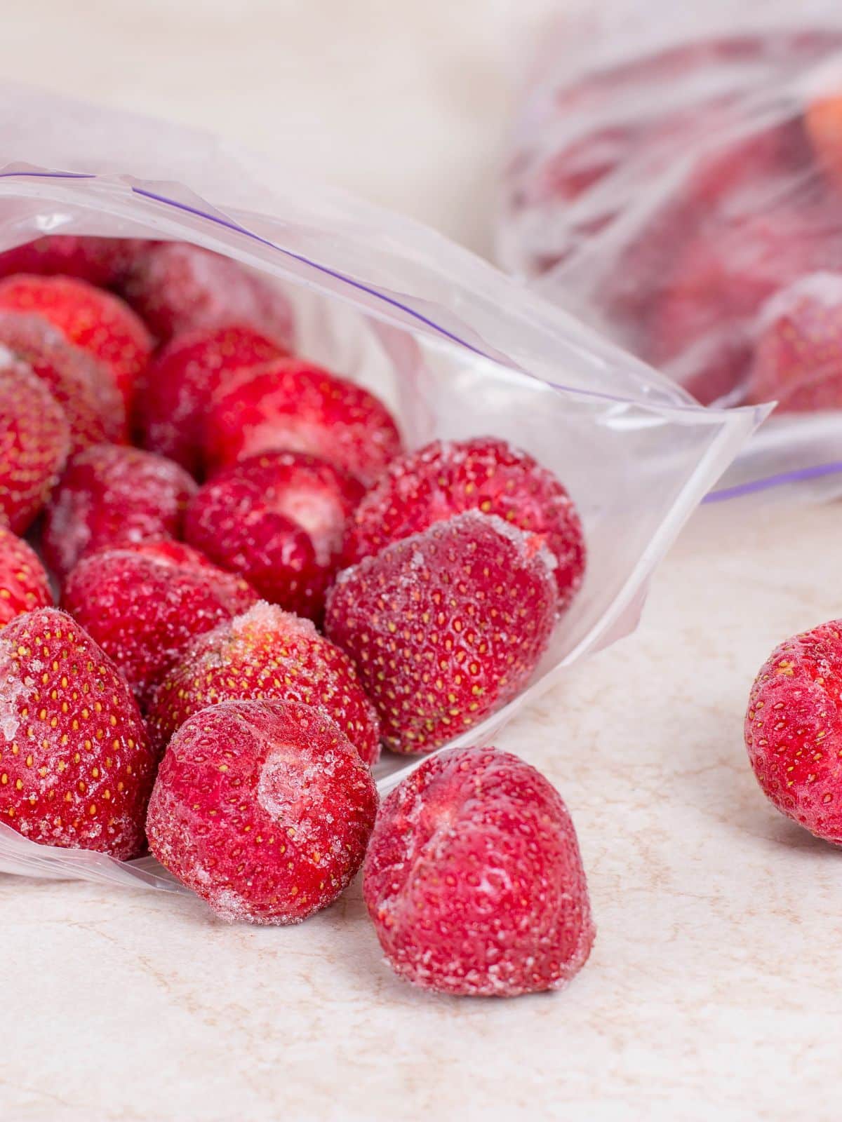 Frozen Strawberry Image 1